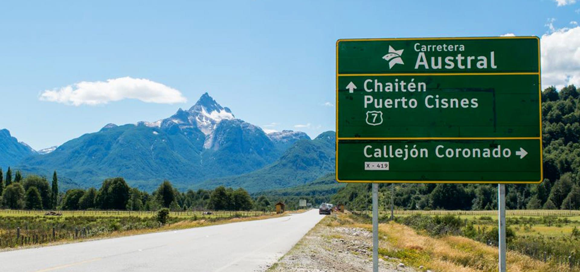 Carretera austral en vehiculo 4x4